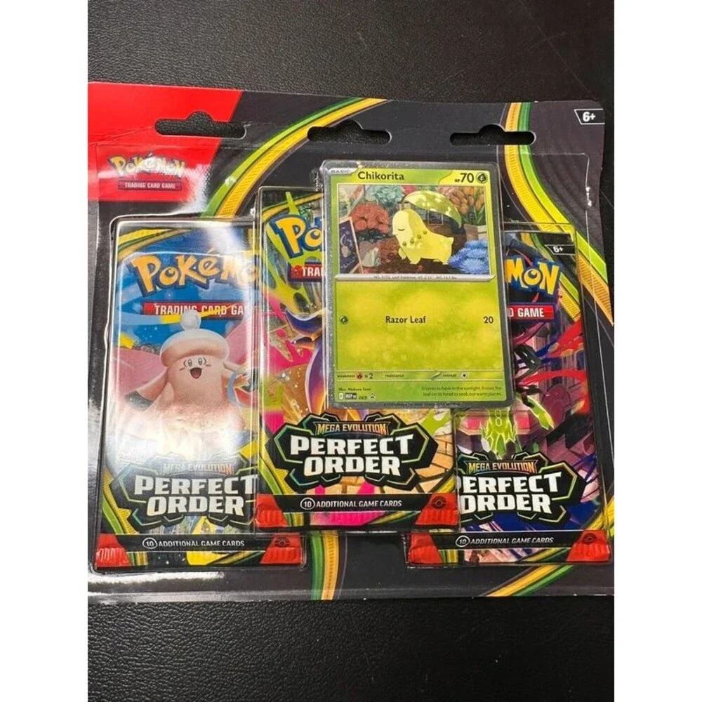 PokemonPerfect Order 3 pack booster